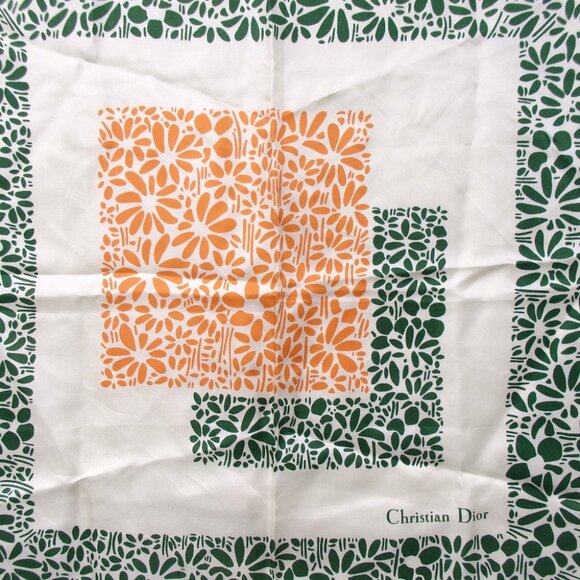 Authentic Christian Dior scarf silk [Used] - Picture 2 of 6